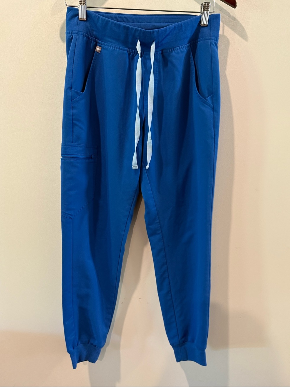 Figs Women’s Royal Blue Jogger Scrub Pants Small Reg